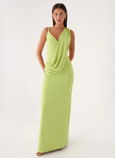 Isamaya Maxi Dress - Lime