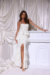 Secret Grove Maxi Dress White